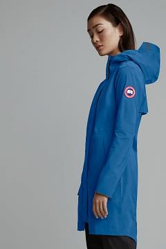 Chamarras Canada Goose Mujer Outlet - Salida Chubasquero Azules Oscuro PU0365971